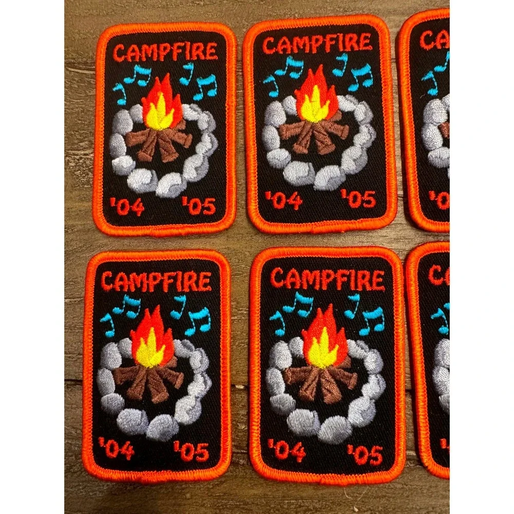 Vintage Girl Scouts GSSJC Campfire '04 '05 Event Patch Lot of 10 Collectible
